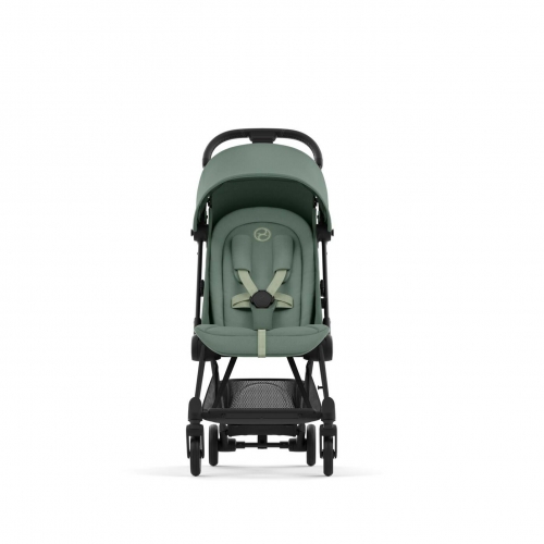 Коляска Cybex Coya Leaf Green на раме Matt Black