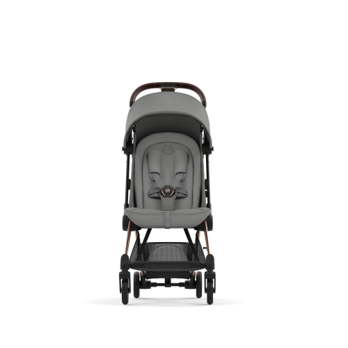Коляска Cybex Coya Mirage Grey на раме Rosegold