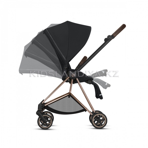 Коляска Cybex Mios Sepia Black на шасси Chrome