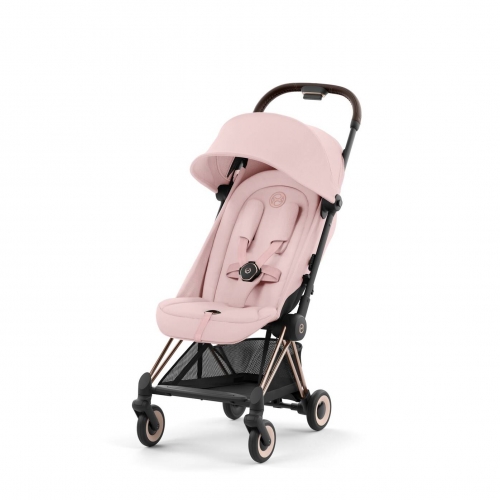 Коляска Cybex Coya Peach Pink на раме Rosegold