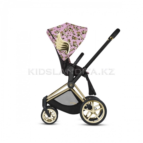 Коляска 2 в 1 Cybex Priam III  FE JS Cherubs Pink (с аксессуарами)