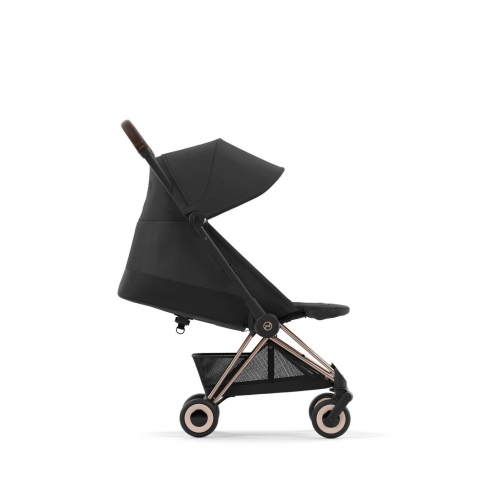 Коляска Cybex Coya Sepia Black на раме Rosegold
