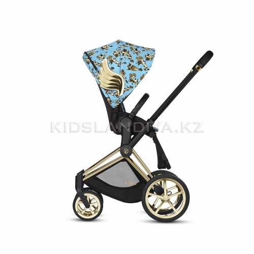 Коляска Cybex PRIAM III FE JS Cherubs Blue