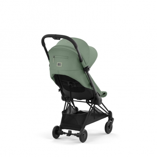 Коляска Cybex Coya Leaf Green на раме Matt Black