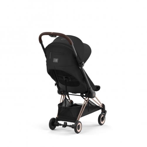Коляска Cybex Coya Sepia Black на раме Rosegold